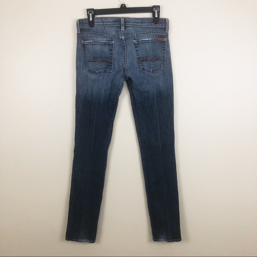 7 For All Mankind Skinny Jeans - Size 28 - Picture 4 of 8